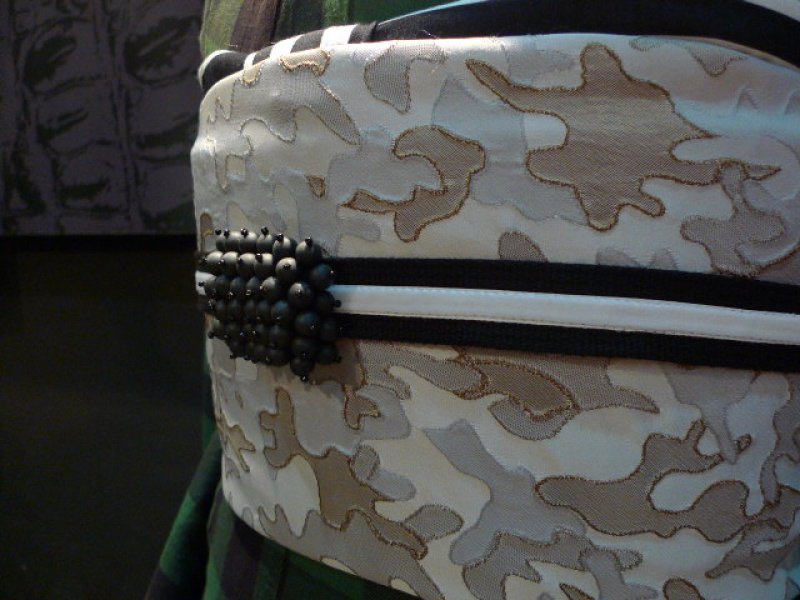 画像2: 2015秋冬新作 gle縞帯締 【ONE】