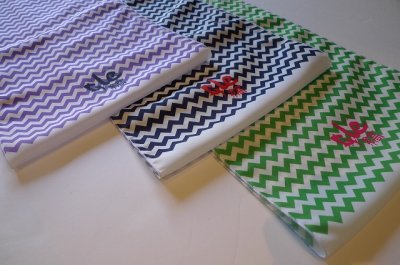 画像1: 2016春夏新作 gle縞帯揚 【ZIGZAG】