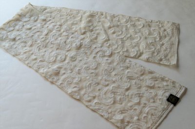 画像1: 2022新作gle縞ビンテージ刺繍半衿【dress】