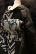 画像1: 2022秋冬gle縞新作兵児帯【蜂camo】 (1)