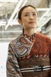 画像1: 2023春夏新作gle縞半衿【2023シェブロン】 (1)